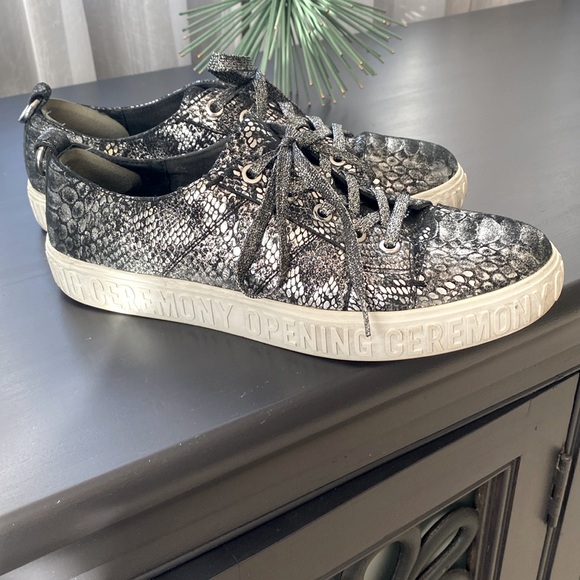 Opening Ceremony Snakeskin Sneakers - Picture 1 of 5